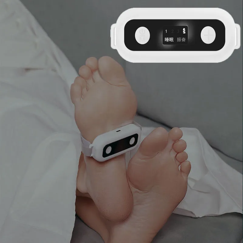

Foot Strap Sleep Aid Device Help Sleep Relieve Insomnia Instrument Pressure Relief Sleep Device Night Anxiety Therapy Relaxation