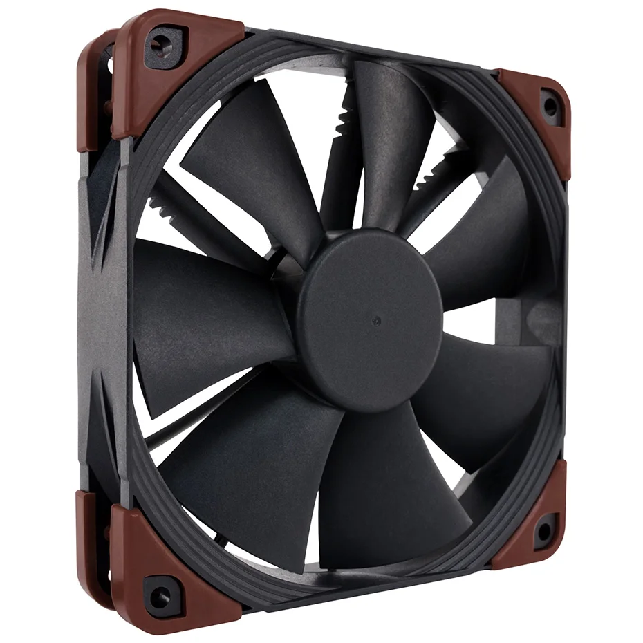 Фото Noctua NF-F12 industripc чехол вентилятор тихий 120 мм PWM 12 В/24 в 2000/3000 об/мин компьютер Высокая производительность ЦП Вентилятор охлаждения №4
