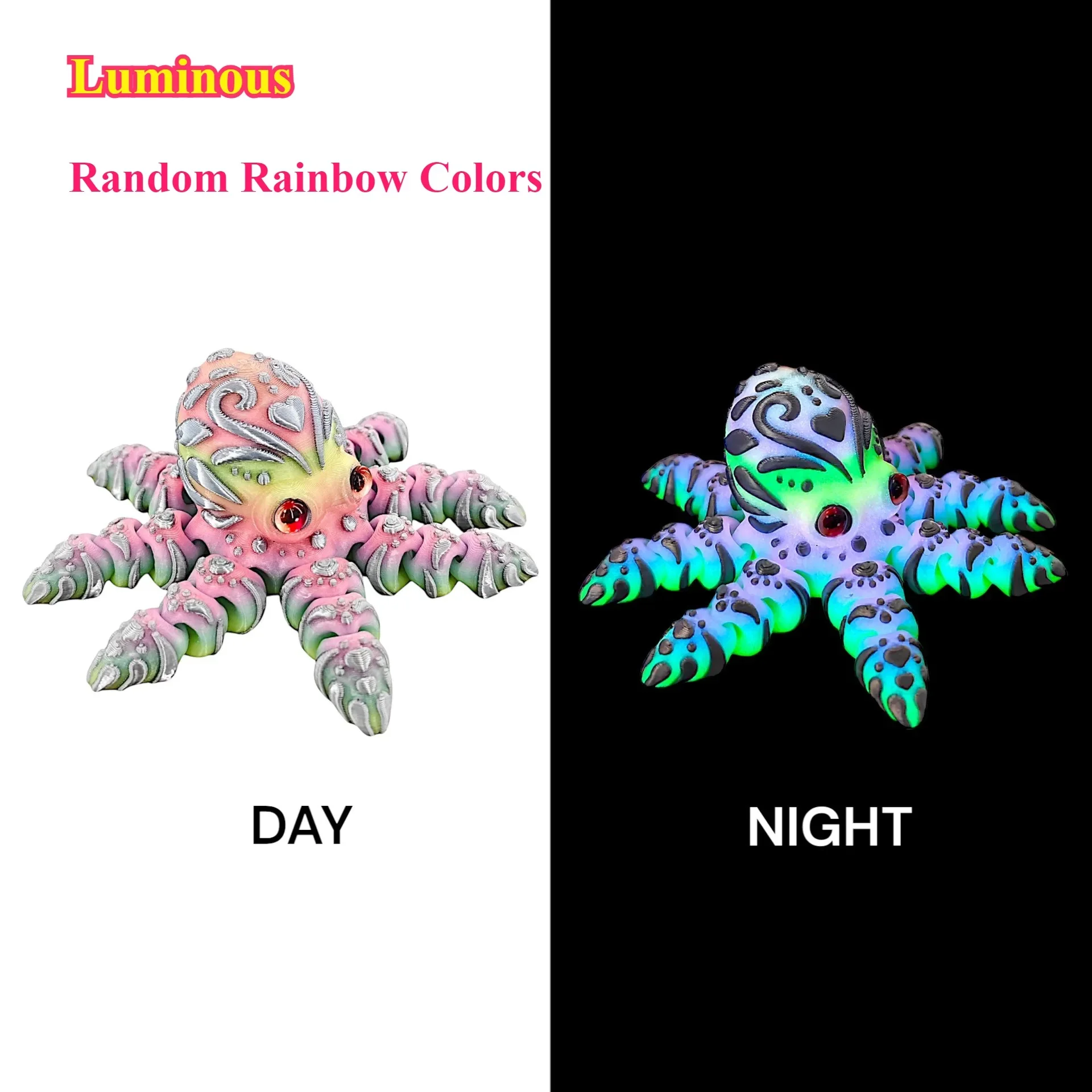 

MOONBIFFY 3D печать орнамент осьминог из канифоли