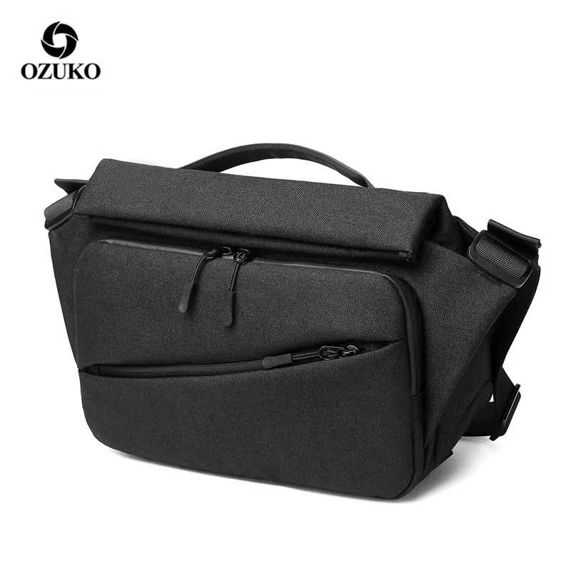 Сумка-мессенджер OZUKO Мужская водонепроницаемая Многофункциональный саквояж