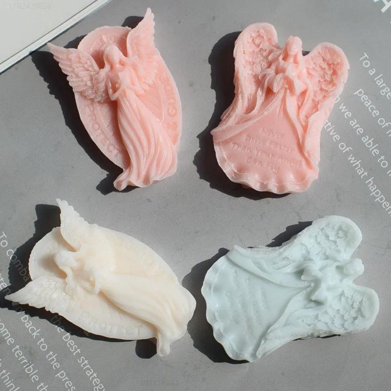 Силиконовая форма Ангел-хранитель в форме сердца креативная молитвенная Cherelle