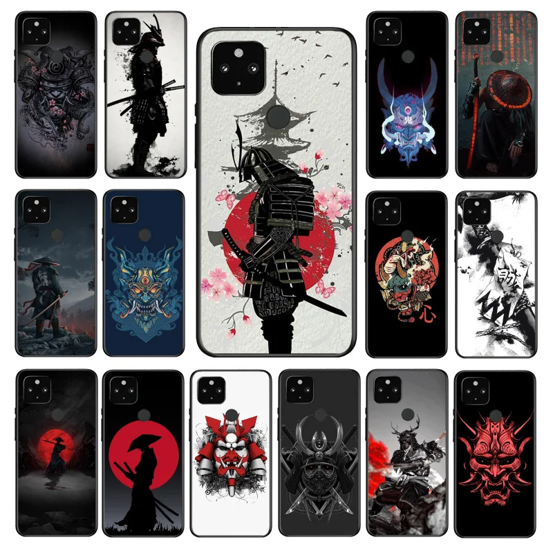

Samurai Phone Case for Google Pixel 7 Pro 7 6A 6 Pro 5A 4A 3A Pixel 4 XL Pixel 5 6 4 3 XL 3A XL 2 XL