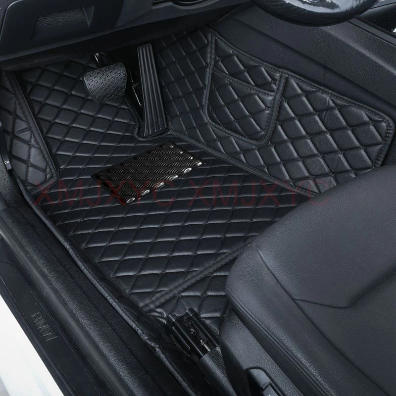 

Автомобильные коврики из искусственной кожи на заказ для Mercedes Benz GLA X156 H247 2019-2023 GLB, 5 сидений, 7 сидений, аксессуары для интерьера