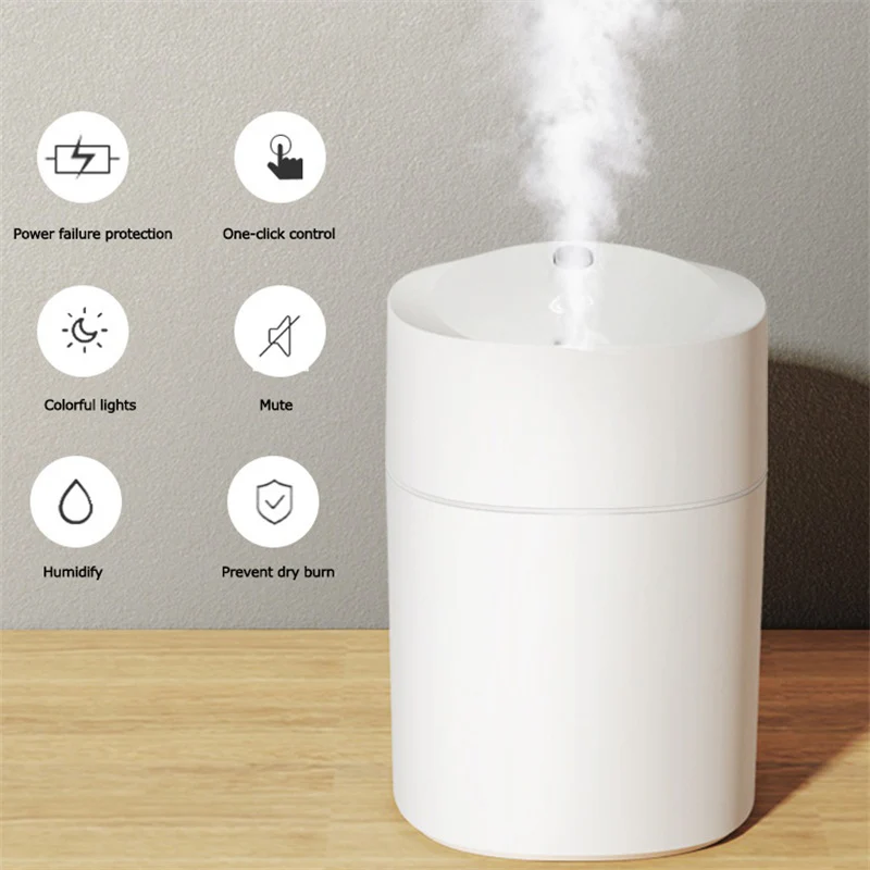 

Настольный маленький увлажнитель воздуха 2022, бытовой аппарат для ароматерапии с креплением на автомобиле, инструмент для пополнения возду...