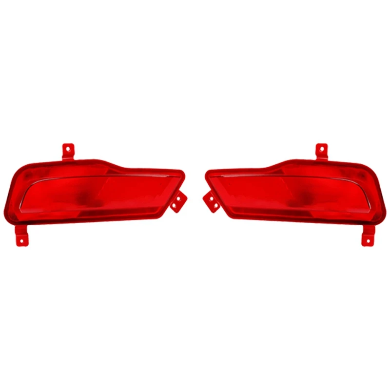 1Pair Car Rear Bumper Fog Light Parking Warning Reflector Taillights For MG ZS 2017 2018 2019