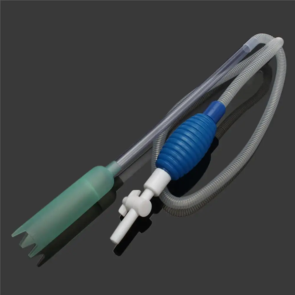 

Fish Tank Water Changer Siphon Water Pump Cleaner Suction Pipe Aquarium Fish Tank Cleaning Accessories