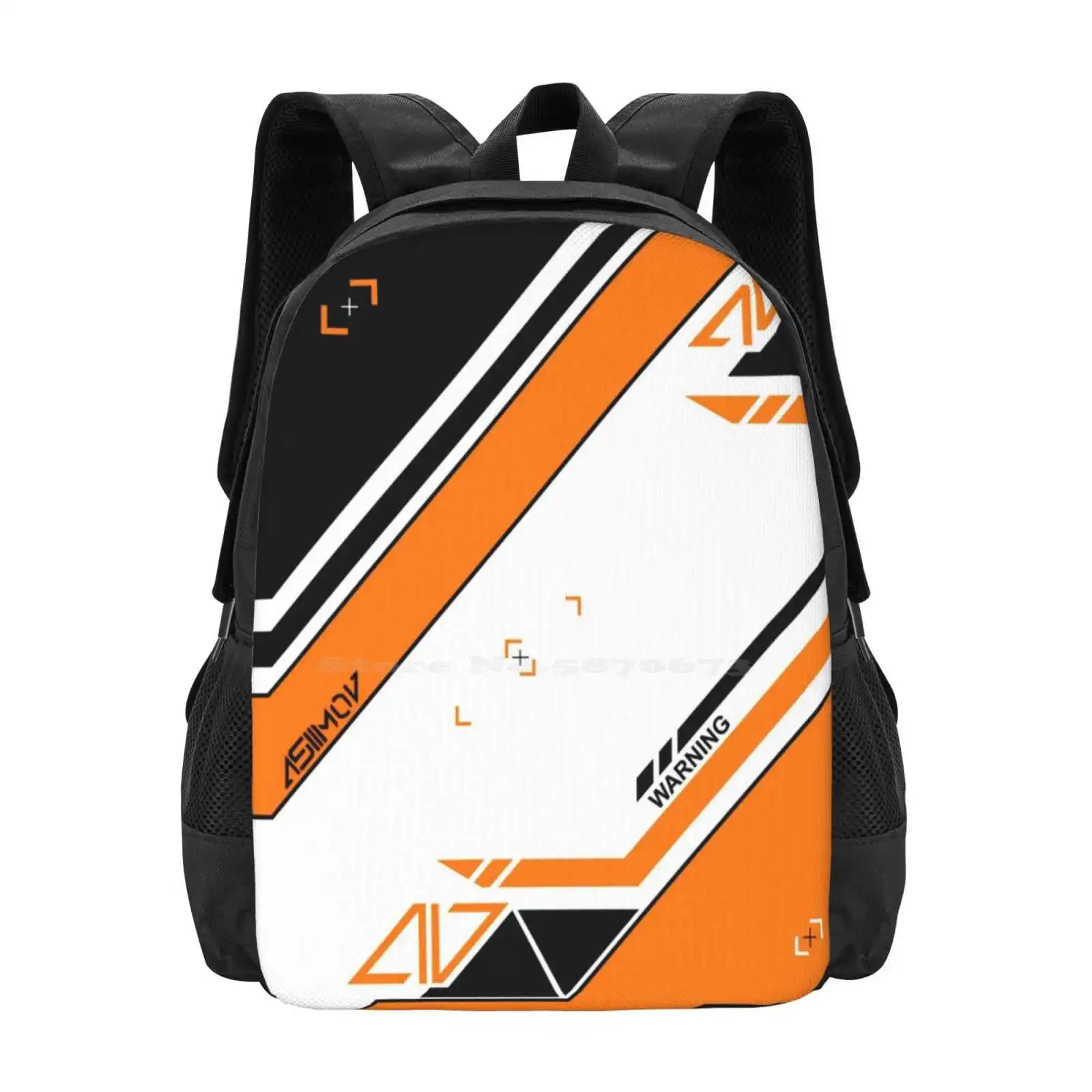 Asiimov School Bags For Teenage Girls Laptop Travel Bags Asiimov Skin Csgo Awp M4A4 P250 Video Game Pc