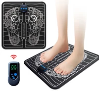 ems electric foot massager mat 6 modes relieve pain muscle stimulator blood circulation vibration foot massage machine feet spa