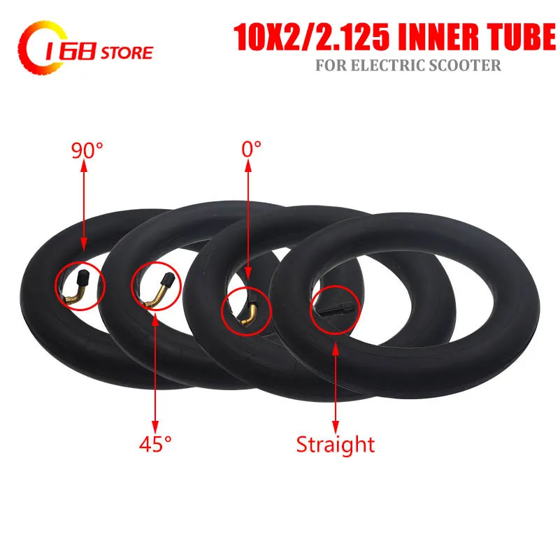 Резиновая шина хорошего качества 10x2/2,125 дюйма с внутренней трубкой 10x2 10x2,0 10x2,125 шина для электрического скутера, велосипеда, мотоцикла