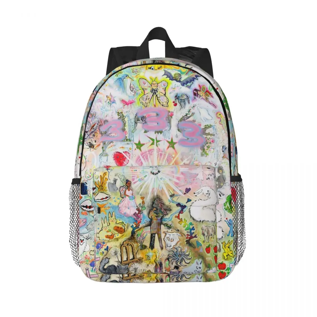 

333 Bladee Album Cover Backpacks Boys Girls Bookbag Casual Children School Bags Laptop Rucksack Shoulder Bag Large Capacity