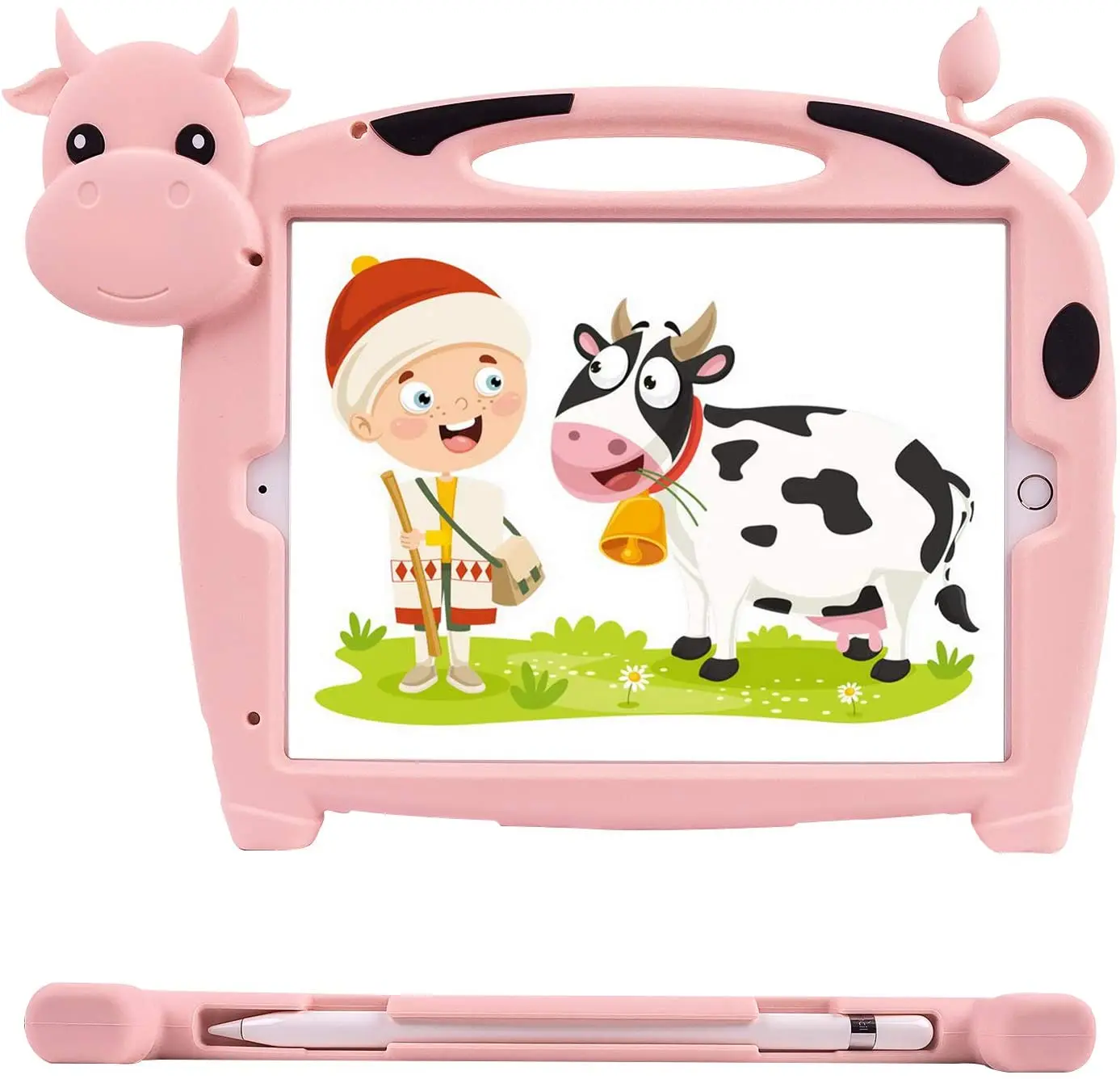 

Чехол для IPad 5 6 9.7, с рисунком, для IPad 10,2 Pro 9,7, мягкая силиконовая подставка для планшета Air 3 Pro 10,5, милый детский чехол