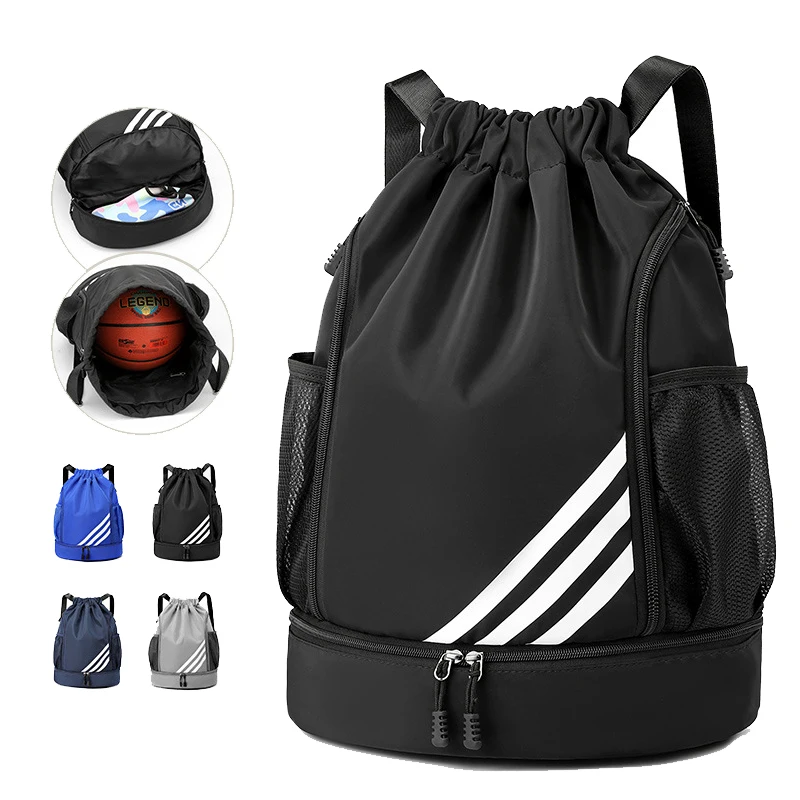 

Waterproof Gym Bag for Men Sports Backpack Man Drawstring Basketball Bag Outdoor Gym Backpack Women Fitness Travel Sport Bag New