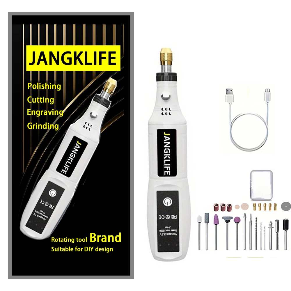 

Беспроводной ротационный инструмент JANGKLIFE для гравировки