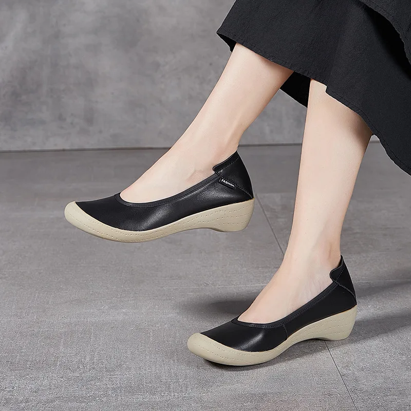 Женские туфли ручной работы Careaymade натуральная кожа высокий каблук