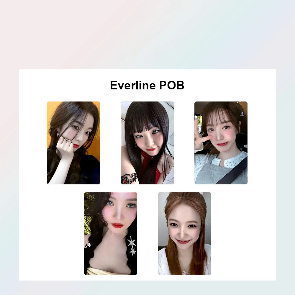 Космический альбом Kpop Idols 5 шт