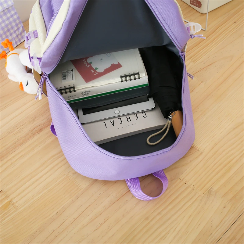 UNIXINU 5 шт. в комплекте Kawaii школьный рюкзак для девочек школьные сумки