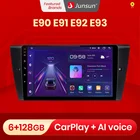 Junsun V1pro AI Voice For BMW 3 Series E90 E91 E92 E93 автомагнитола 2дин android Auto Аудио для авто GPS Track Carplay 2 din DVD