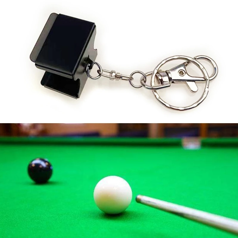 

Снукерный кий, держатель для мела, брелок, портативный карманный чехол для хранения мела