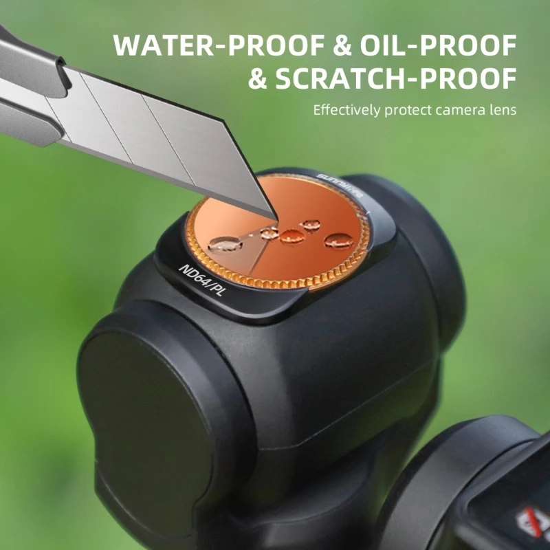 Для карманного 3 фильтра регулируемый комплект фильтров NDPL CPL ND64 ND8 ND16 ND32 ND256