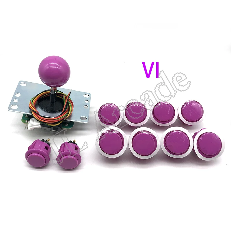Японский оригинальный джойстик Sanwa JLF-TP-8YT с 10 кнопками + восьмиугольный