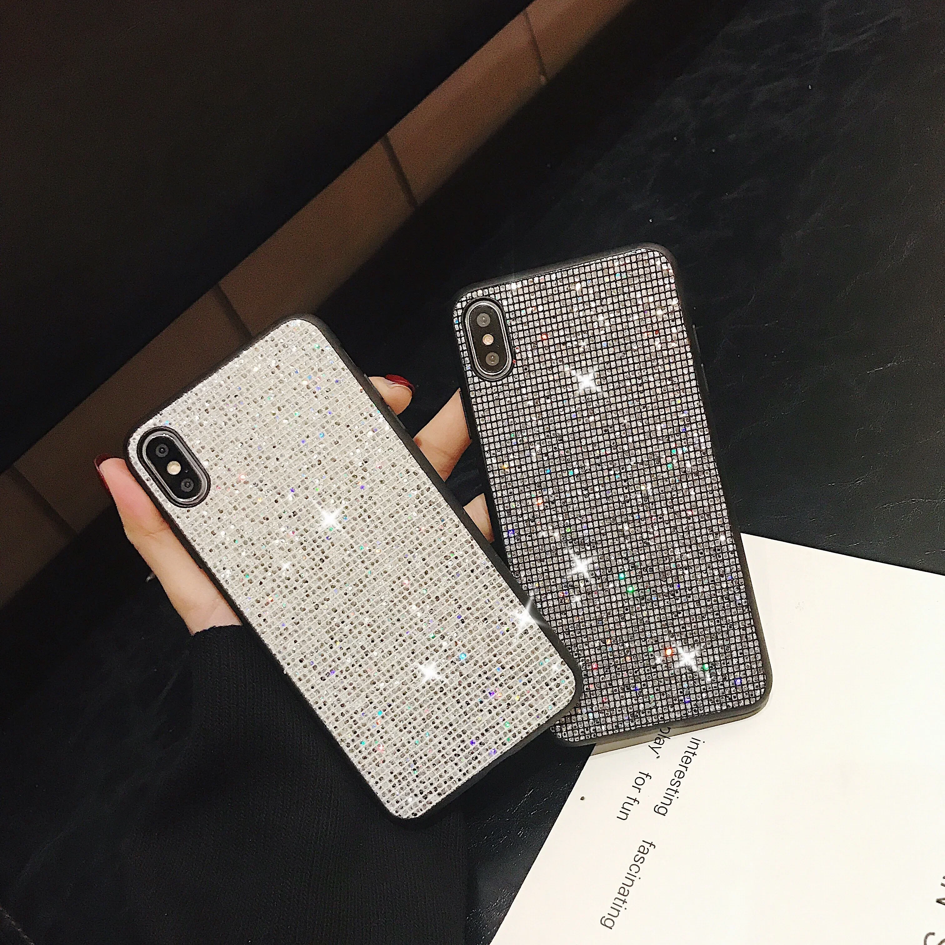 

Luxury Shiny Case For Samsung Galaxy A01 A12 A31 A41 A40 A41 A50 A51 A70 A71 A52 A72 A21S A20E A10 Back Cover Funda Bling Coque