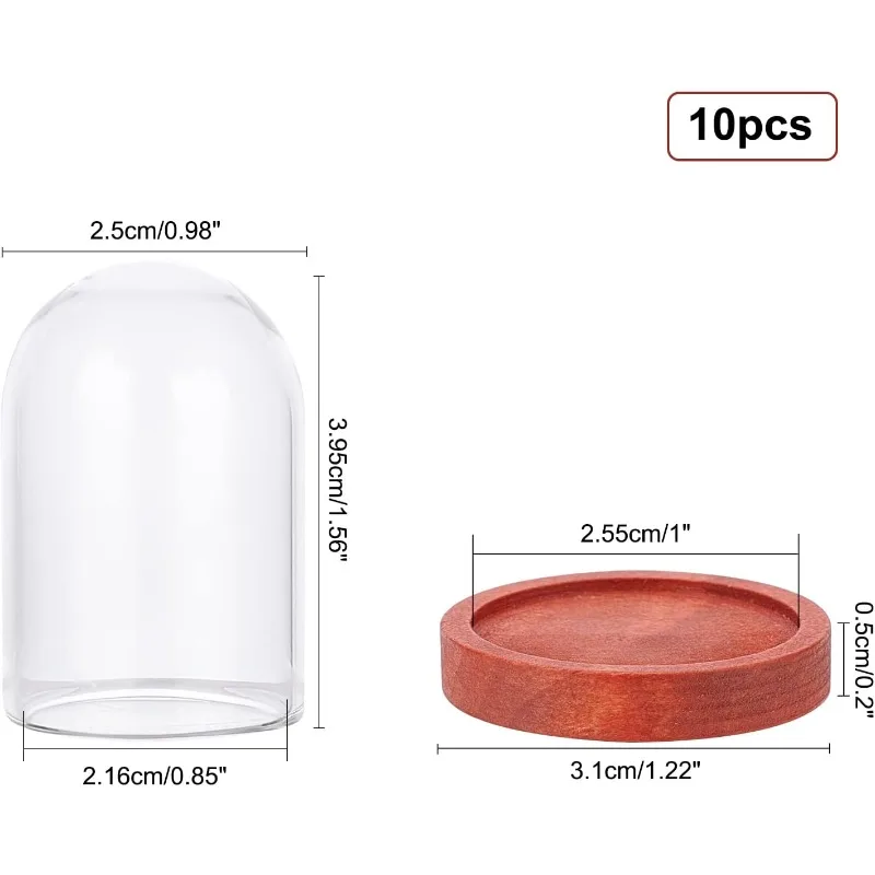 

Комплект мини-куполов с деревянной основой