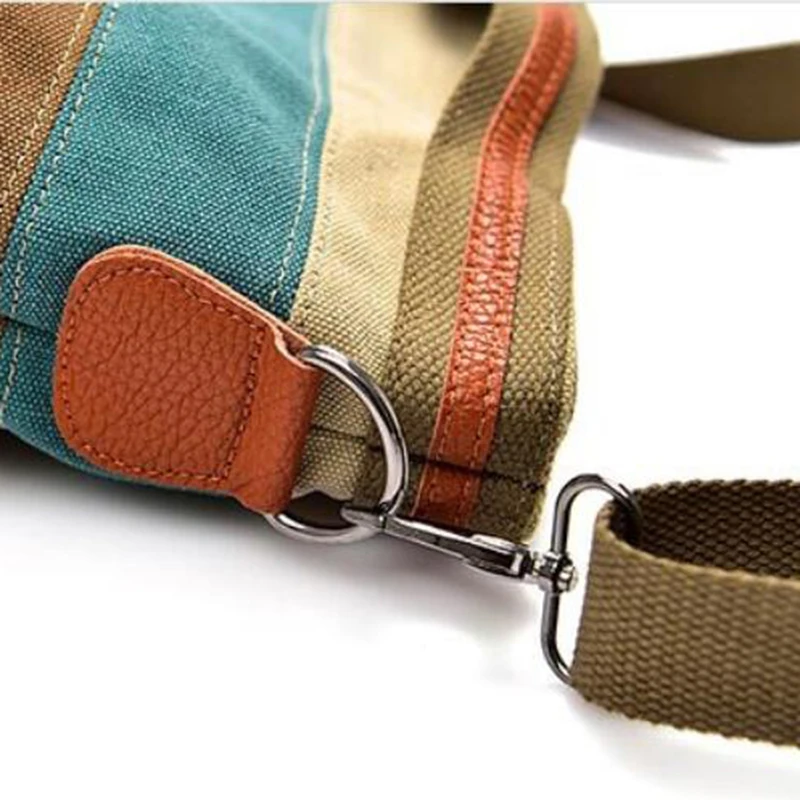 Bags for Women 2022 Striped Canvas Shoulder Bag Reusable Shopping Casual Tote Female Handbag for Certain Number of Dropshipping