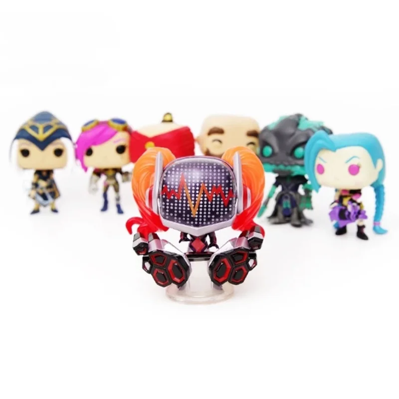 

FUNKO POP LoL League of Legends DJ Sona Ashe Thresh Braum Lee Sin Anime Figures Toys Kid Gifts Toys Game Periphery Collectibles