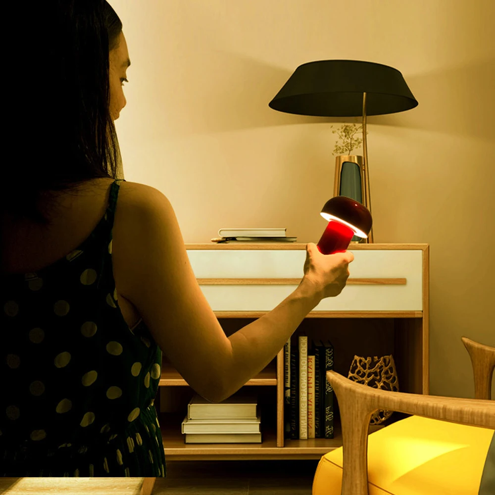 Магнитная притягательная настольная лампа современный учебный светильник с