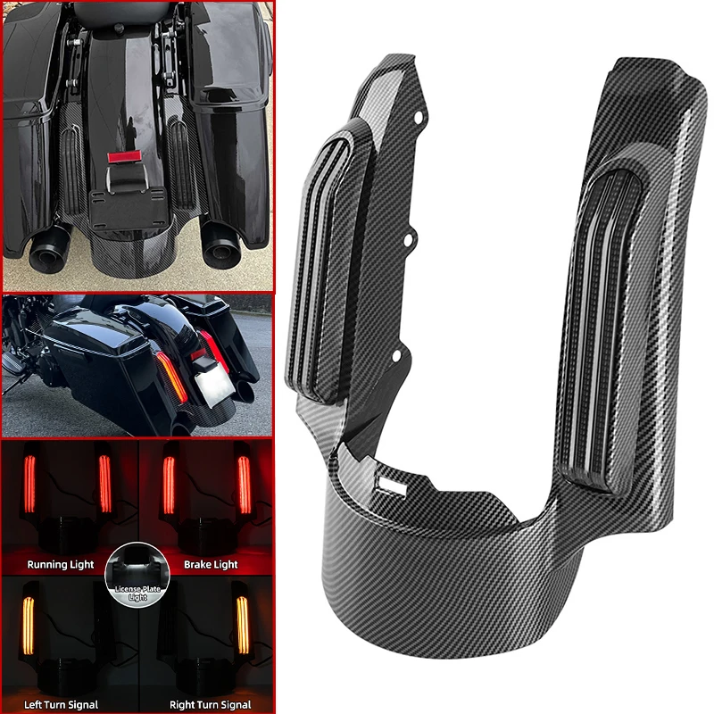 Светодиодный задний фонарь для мотоцикла удлинитель заднего крыла комплект