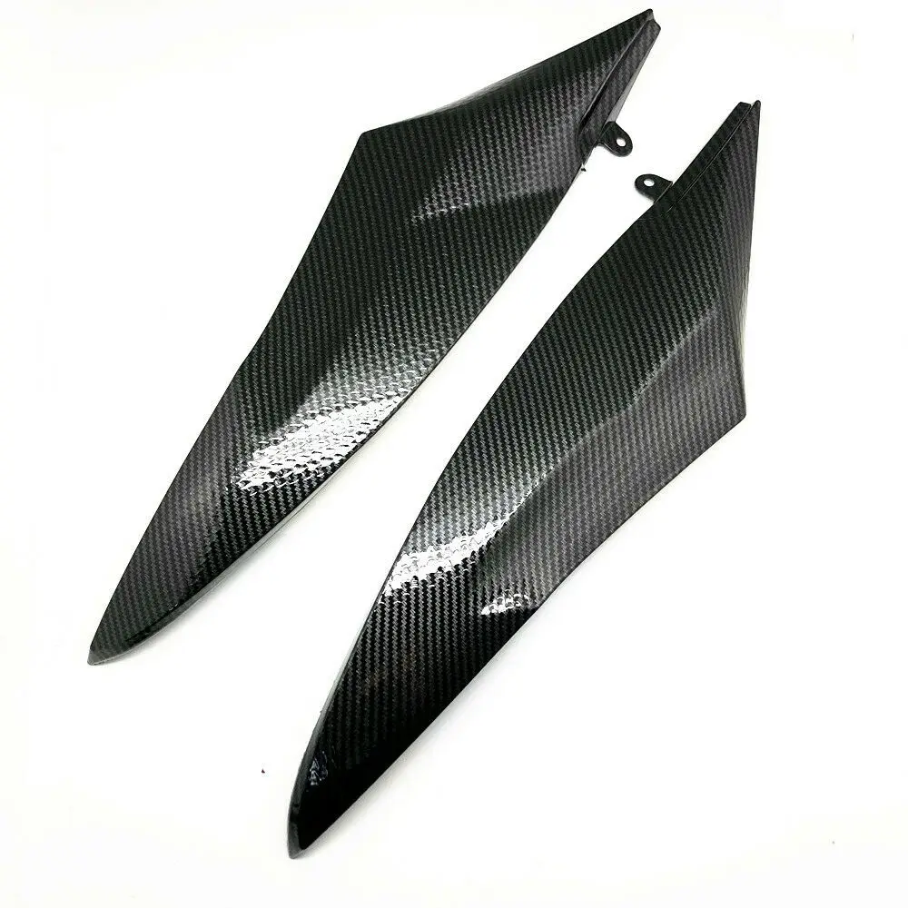 

For 2006 2007 Yamaha YZF R6 Hydro Dipped Carbon Fiber Finish Gas Tank Side Cover Fairing Cowling