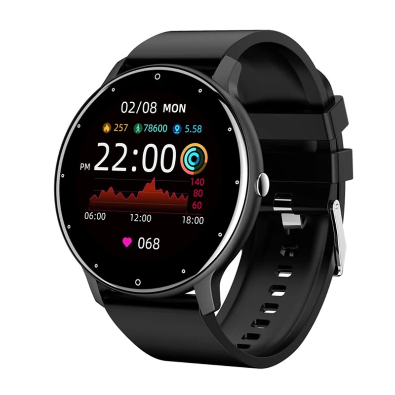 

ZL02 Smart Uhr für Mann Frauen Wasserdichte Herz Rate Fitness Männer der Sport Smartwatch für iPhone Android Xiaomi Huawei