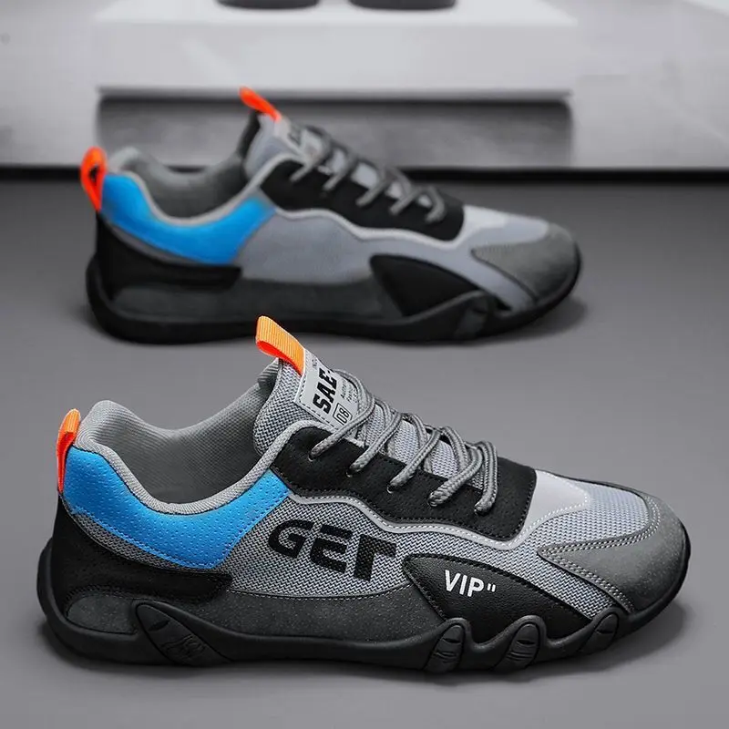 Кроссовки мужские дышащие холщовые Нескользящие повседневная обувь для ходьбы