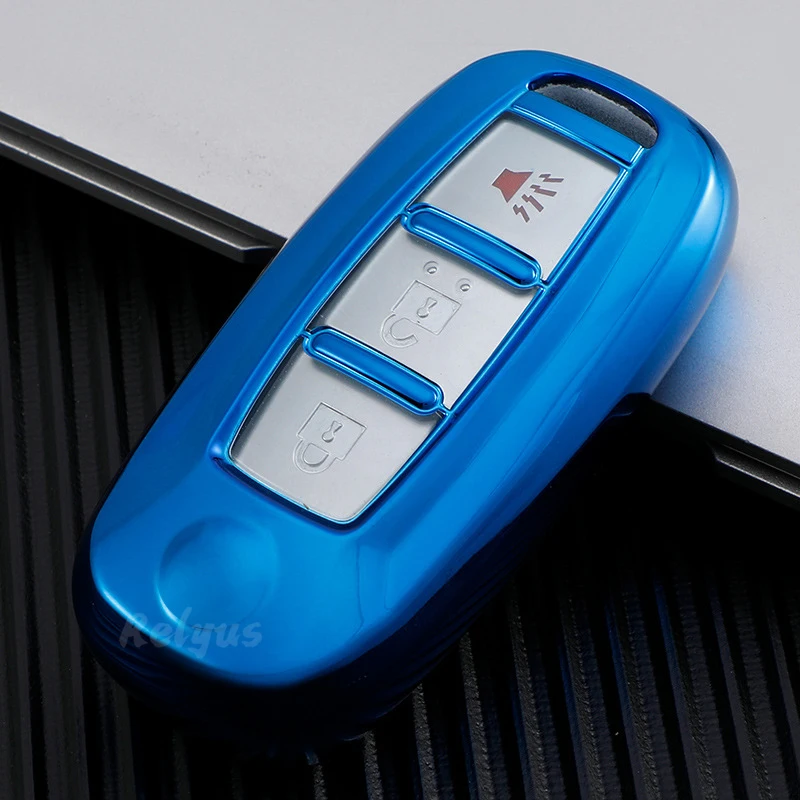 

TPU Car Key Case Cover for Venucia D60 D60EV M50V T60 T60EV T70 T90 Transparent Key Protector Shell Auto Accessories