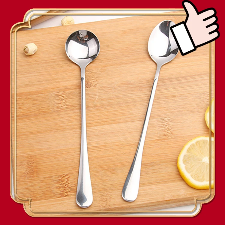 

Чай из нержавеющей стали с длинной ручкой, десерт для дома, ресторана, молочный чай, аксессуары для кухни