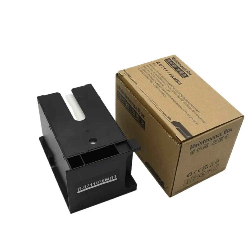 Резервуар для обслуживания T6711 WF-3010DW WF-3540DTWF WF-3520DWF Epson PXMB3 C13T 671100 Т отработанных