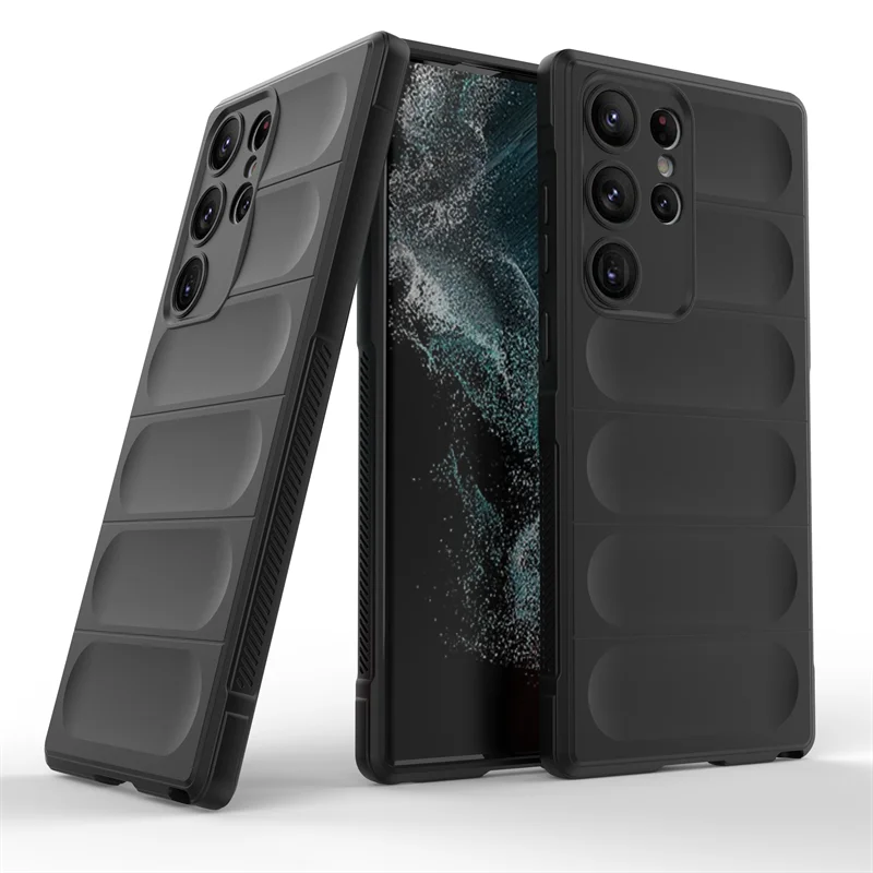 For Cover Samsung Galaxy S23 Ultra Case For Samsung S23 Ultra Cover Capa Soft Silicone TPU Phone Case Galaxy S23 Ultra