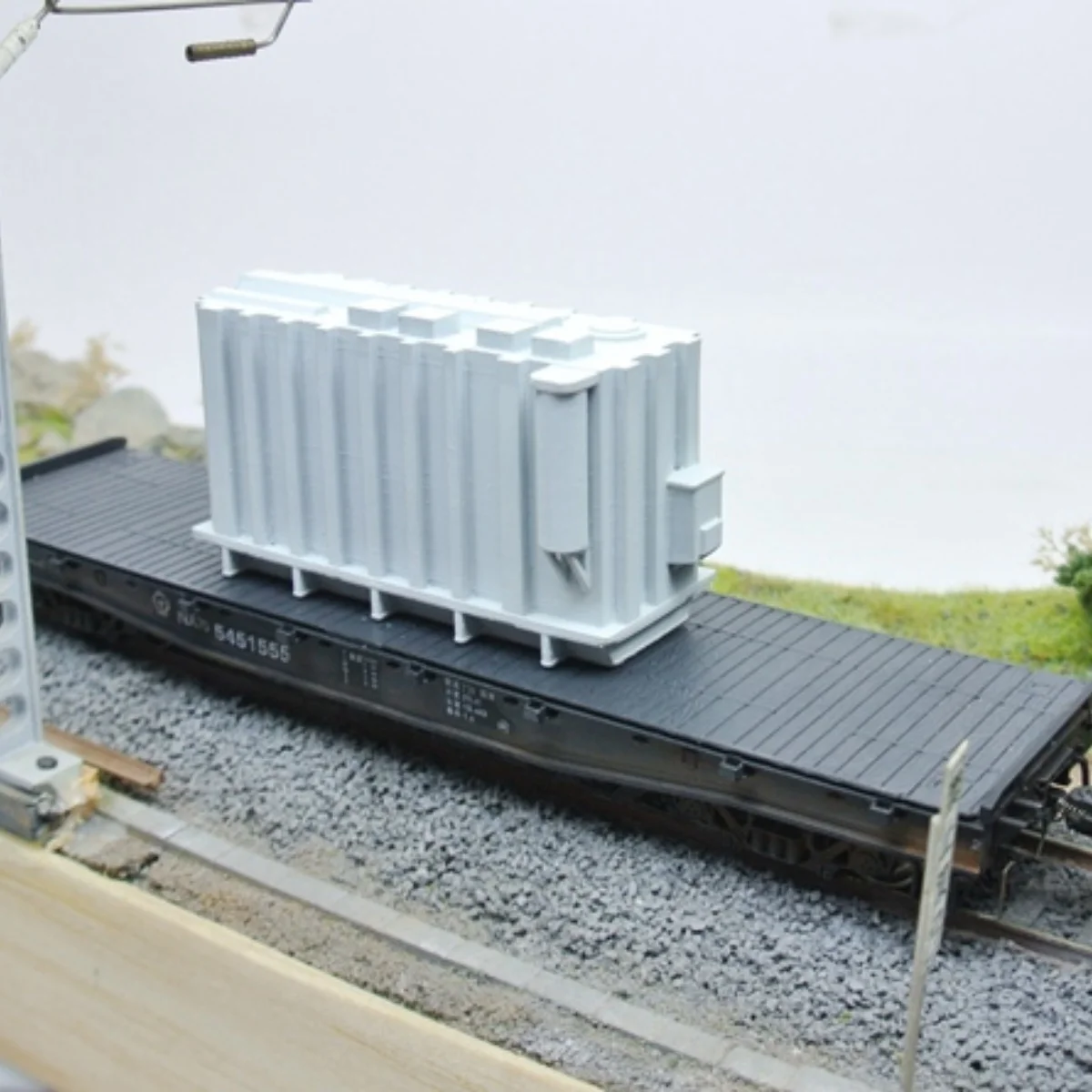 HO 1/87 трансформатор тягового подложения железная дорога большие транспортные