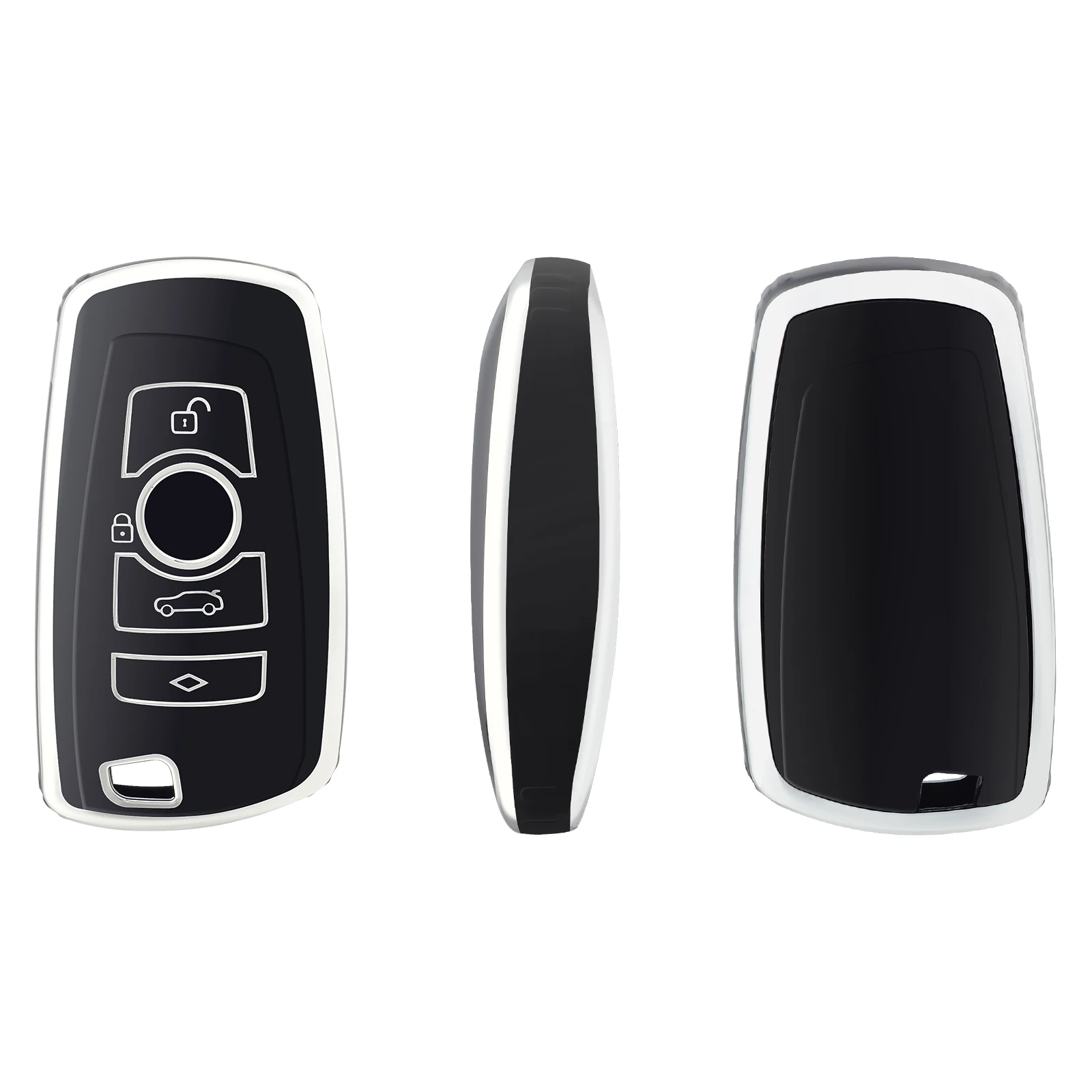 

Автомобильный флип-чехол из ТПУ для BMW 1 3 5 7 серии X1 X3 X4 X5 F10 F15 F16 F20 F30 F18 F25 M3 M4 E34 Аксессуары