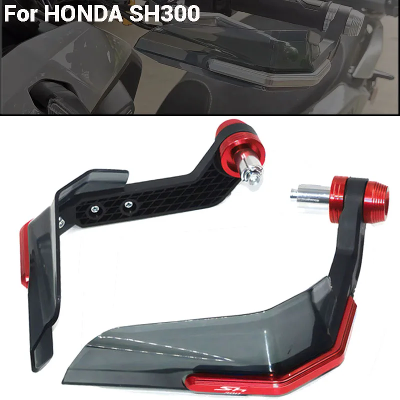 

LOGO SH300 Motorcycle Handguard Shield Hand Guard Protector Windshield For HONDA SH300 SH300i SH 300 2011-2022