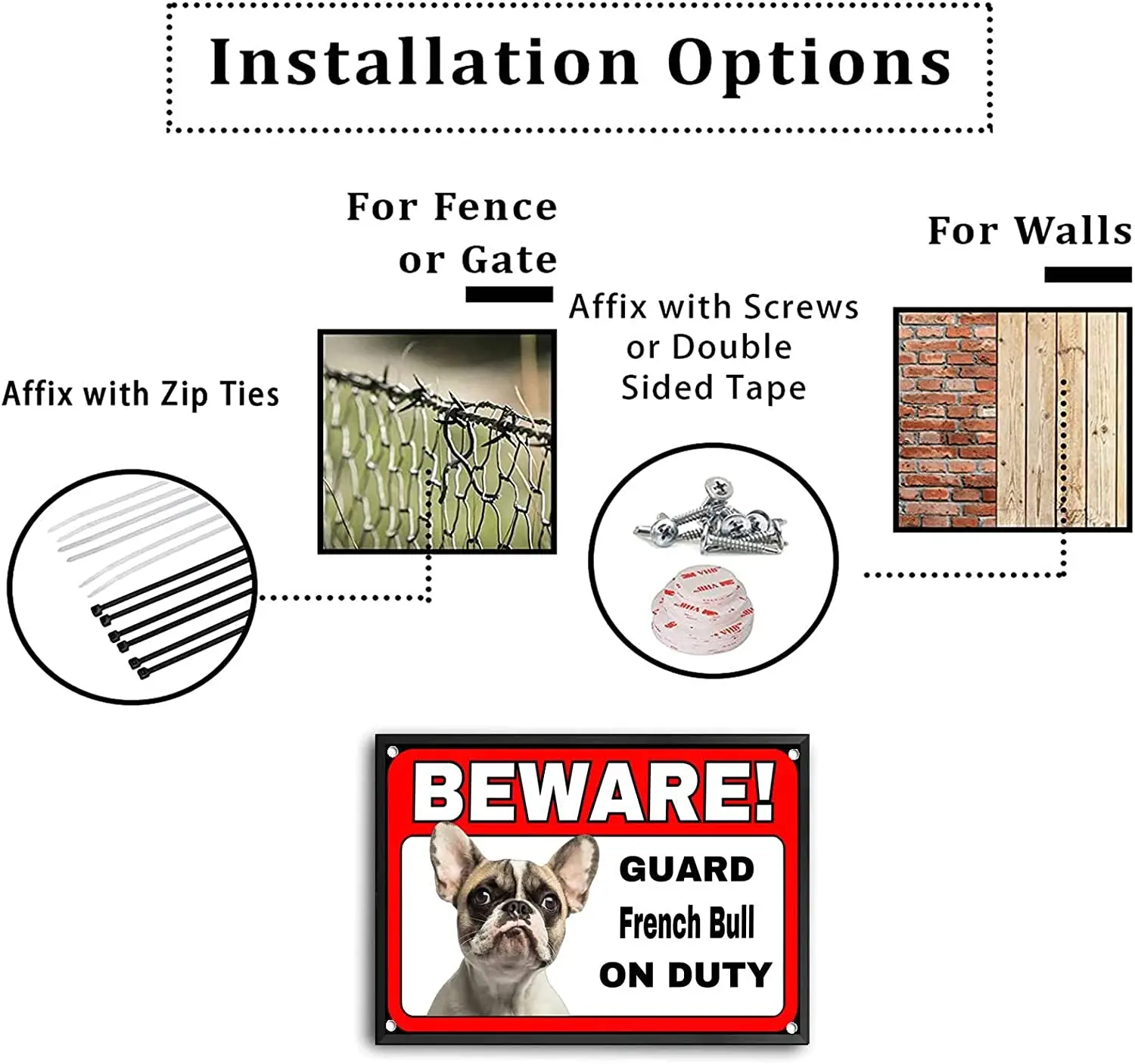 Жестяной винтажный металлический знак для собаки защитный жестяной с