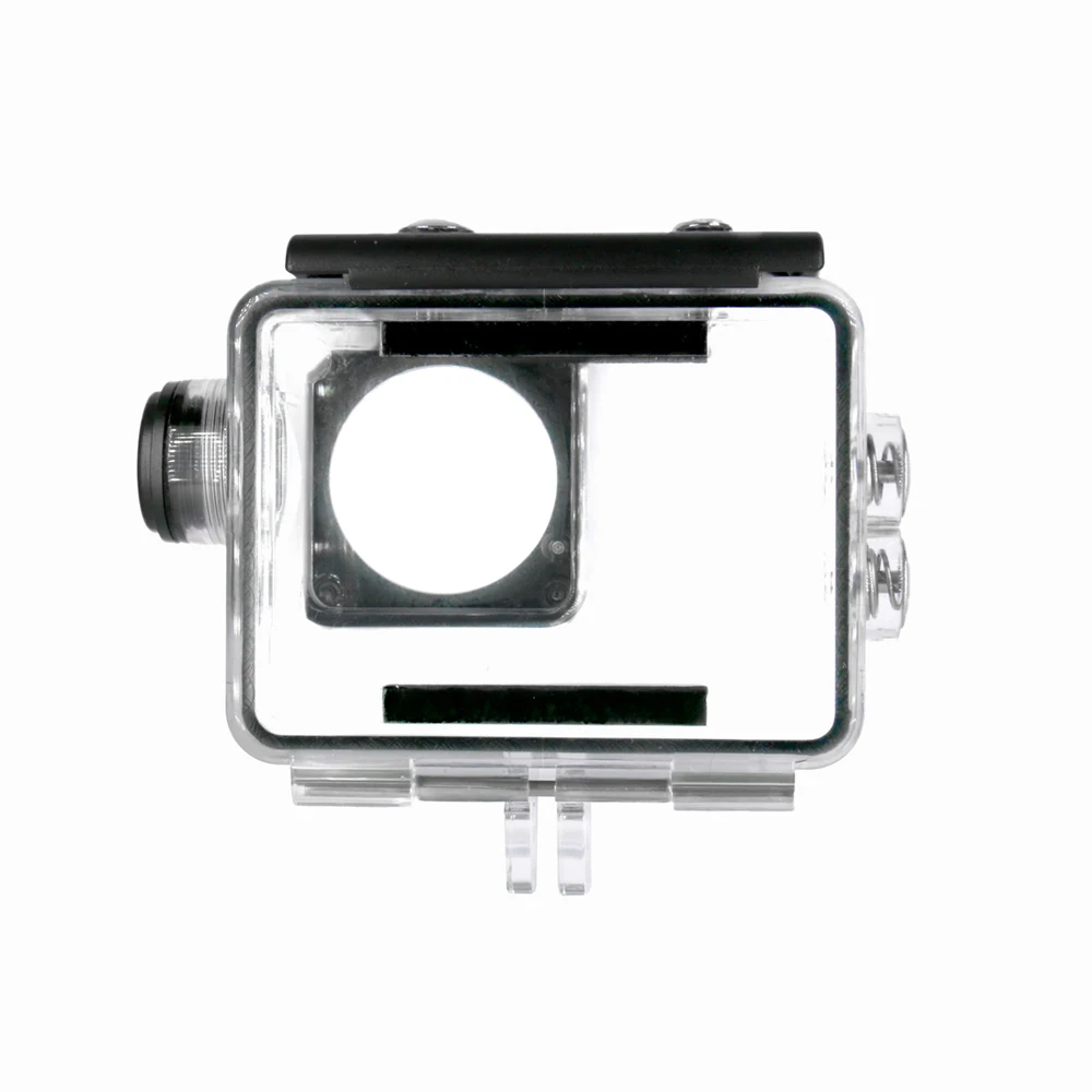 Экшн-камера с двумя экранами водонепроницаемая защитой от пыли