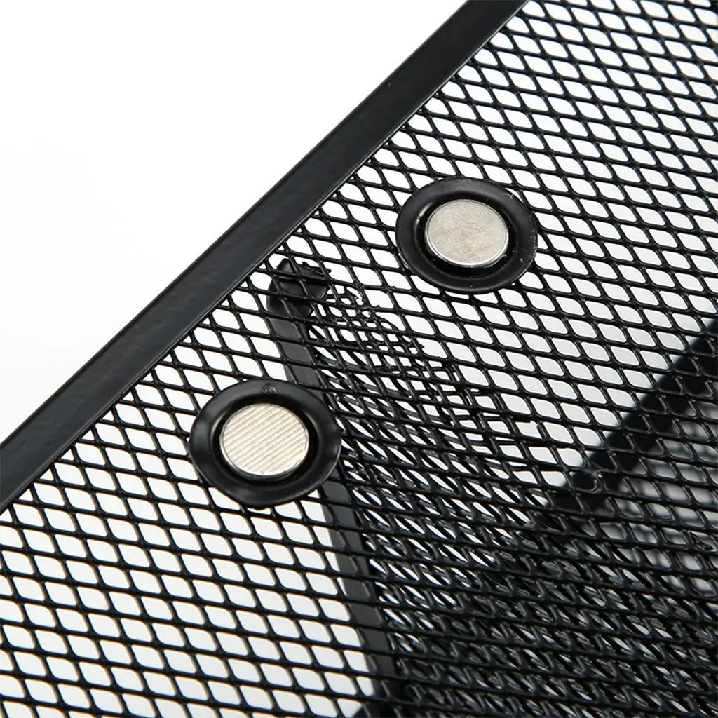 Holder Black Mesh Basket For Locker Refrigerator Table 2 Grid