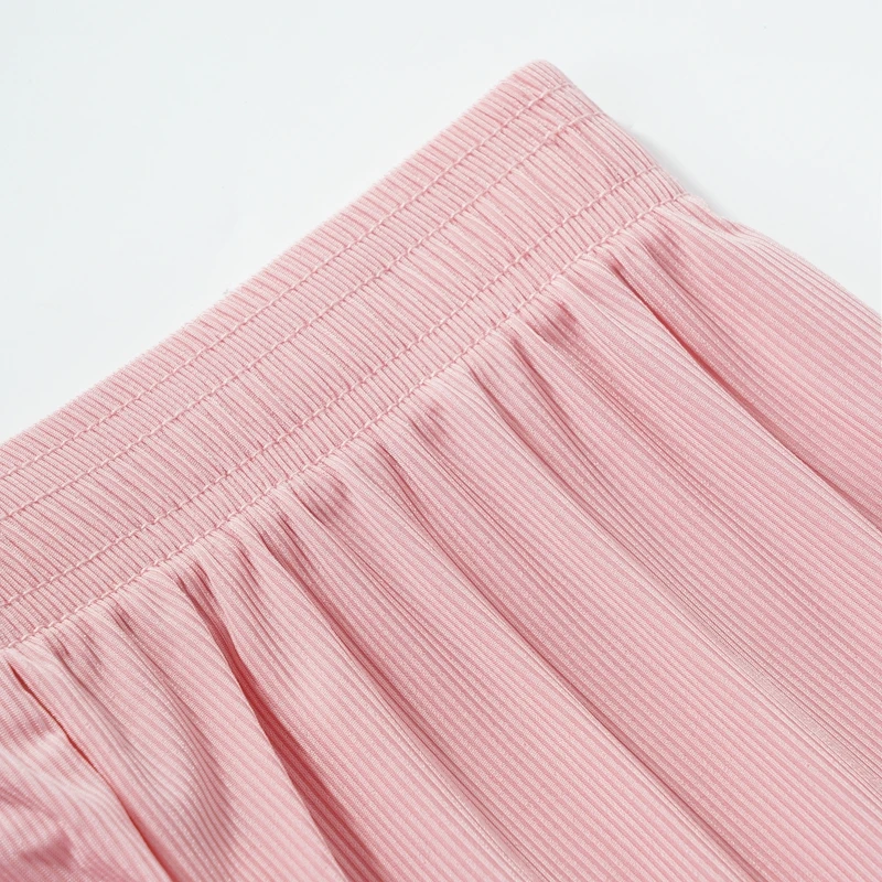 Female Home Clothes 2 Pcs Set Summer Loose Nightwear Suit Casual Homewear Solid Pajama Set for Women Pajamas Plus Size Sleepwear