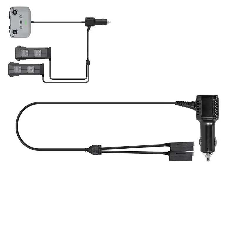 

Car Charger Adapter Quick Charger Compatible With Drone And Remote Controller Charging Hub Accessories Support Batteries