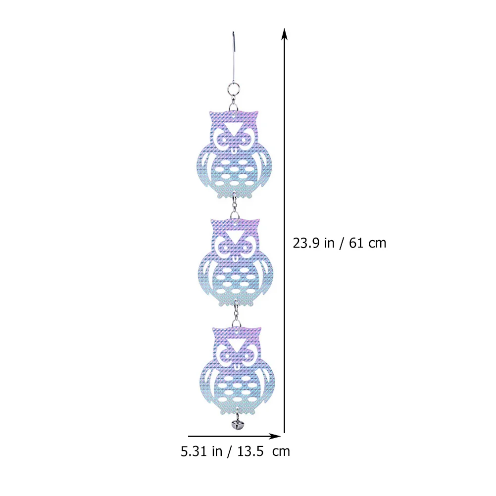 Контроль птиц сдерживание в форме совы подвесные нежные садовые светоотражающие