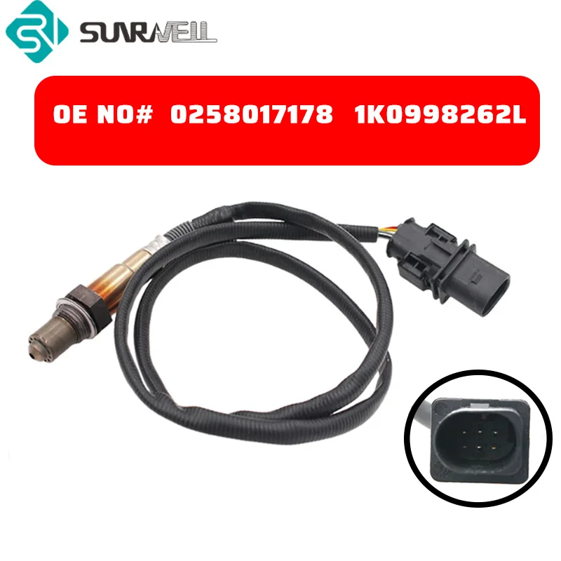 

Кислородный датчик Lambda 1K0998262L 0258017178 для AUDI A1 A3 A4 A5 A6 A8 Q5 Q7 R8 1,4-2003. 0T 998-16 1K0 262 L