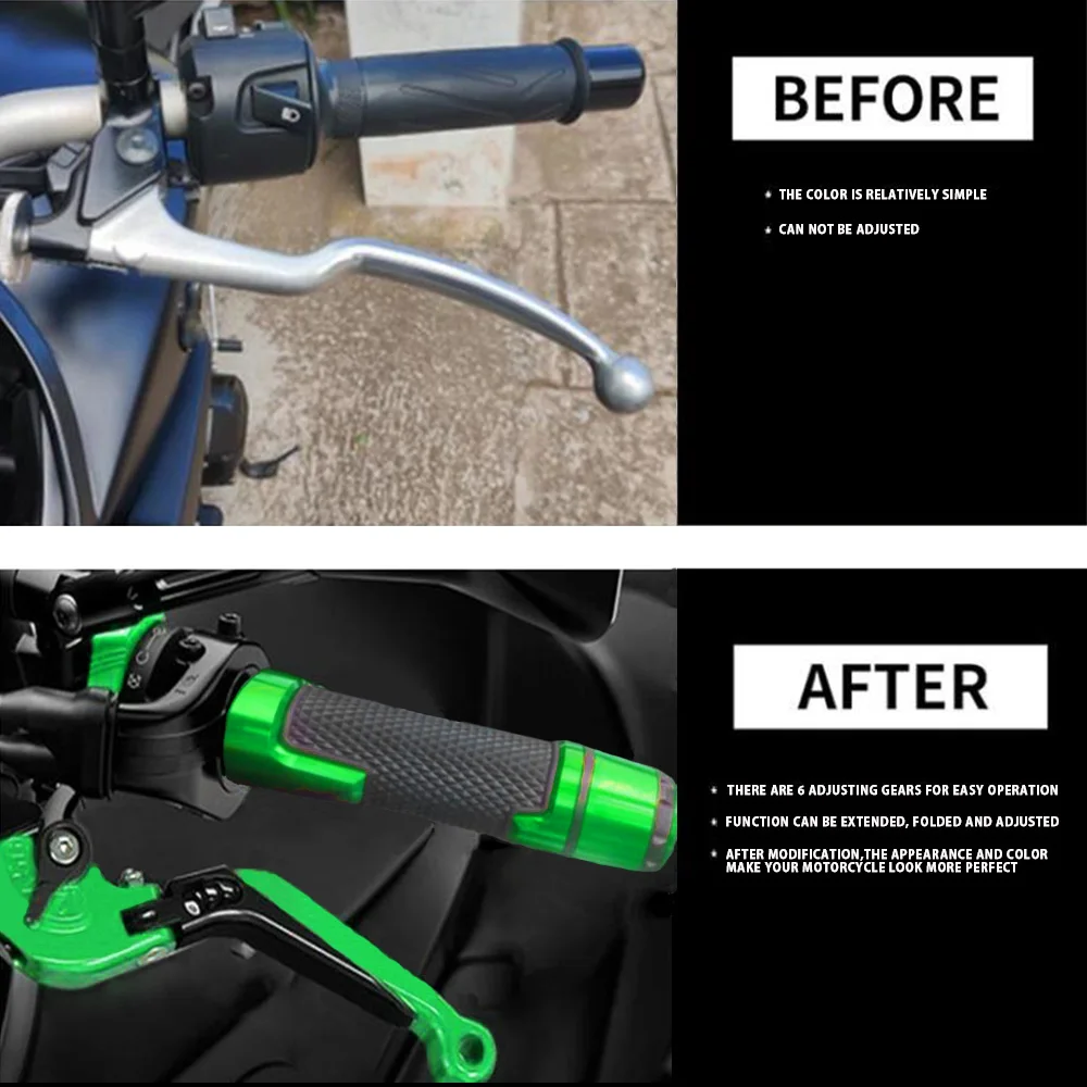 Для KAWASAKI ZZR 250 400 600 1200 1400 ZZR250 ZZR400 ZZR600 ZZR1200 ZZR1400 мотоцикла 7/8 &quot22 мм руль ручки ручка