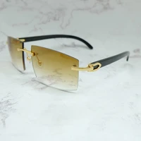 oversized sunglasses men rimless designer carter sun glasses luxury vintage shades for women trending products 2022
