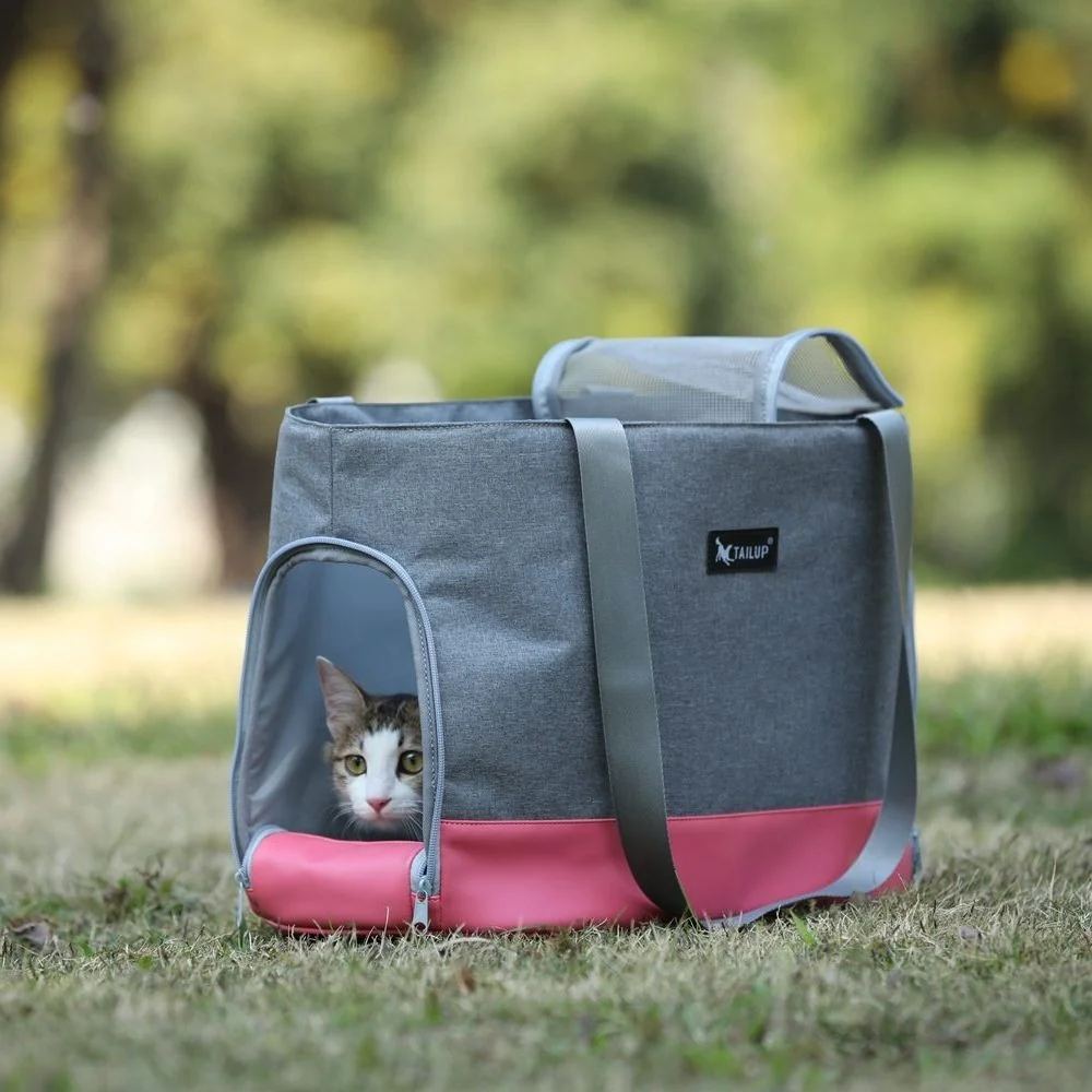 

Сумка-тоут для домашних животных, сумочка-слинг с тремя сетчатыми проемами, вентилируемый, маленький размер, для щенков